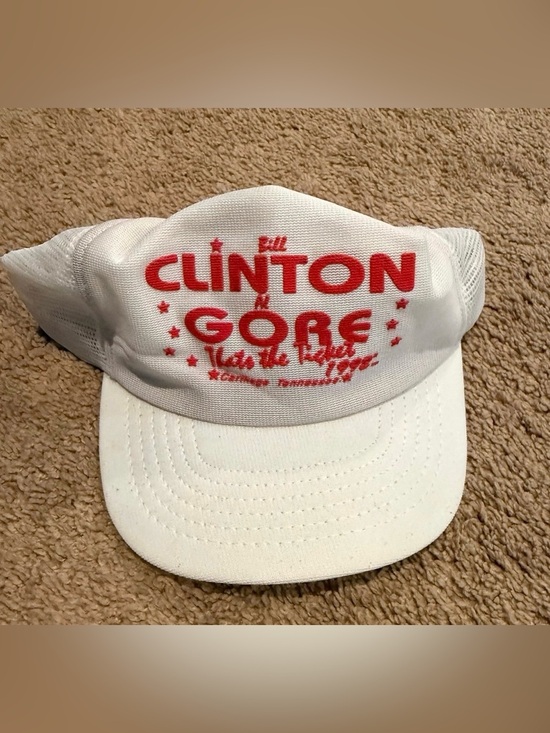 Other - Vintage Clinton Gore 'That's the Ticket '92 Trucker Hat